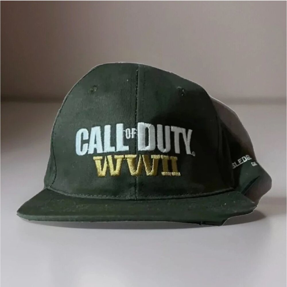 Call of Duty WWII Sledgehammer Games Video Game Snapback Hat Cap